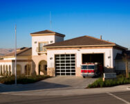 This is a picture of the mountain house fire station.