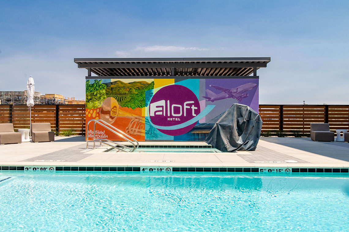 Aloft Hotel Dublin Pleasanton Pool