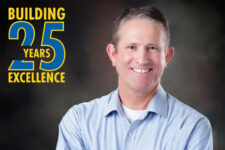 Larry Nelson Senior Project Manager Huff Construction Company Celebrating 25 Year Work Anniversary