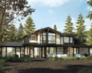 Ponderosa Model Home for the Village at Gray's Crossing development in Truckee, CA